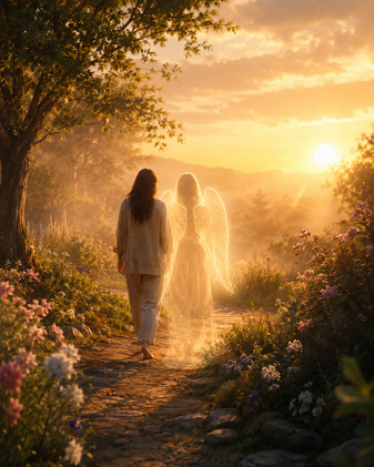 Presence Is How Love Becomes Felt angel